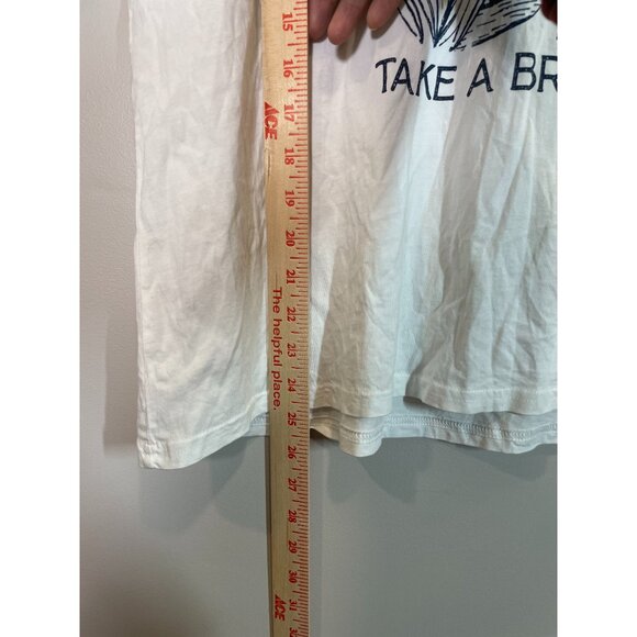 Pact Earth's Favorite Organic Cotton Take a Break Graphic T-Shirt Size XL - Picture 8 of 9